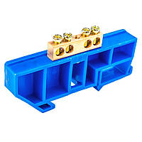 Шина нульова CD 6X9/4 для кріплення на DIN-рейку