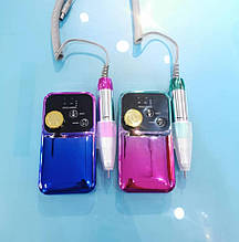 Портативний фрезер EN-102 Chrom на 20 Вт. та 30 000 об./хв. на акумуляторі- для манікюру та педикюру