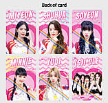 Голокрафічні картки (G)I-dle K-POP lomo кейпоп карти к поп gidle джі айдл дж ідл картки - (G)I-dle - 55 шт, фото 5