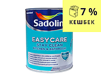 Фарба брудовідштовхувальна SADOLIN EASYCARE KITCHEN & BATHROOM для вологих приміщень біла (база ВW) 1 л