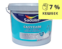 Краска грязеотталкивающая SADOLIN EASYCARE KITCHEN & BATHROOM для влажных помещений белая (база ВW) 2,5л