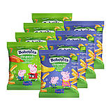 Кукурудзяні палички бананові BoboVita Bio, 20г, фото 2