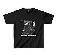 Детская футболка Тitan TV Man (Скибиди туалет)