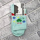 Шкарпетки жіночі високі весна/осінь р.23-25 асорті серця ТОП-ТАП 30030422, фото 3