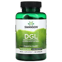 Swanson DGL Deglycyrrhizinated Licorice Root Extract 700 mg 90 Caps