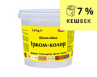 Шпаклівка акрилова ІРКОМ-КОЛОР IP-23 для деревини Сосна 1,5кг