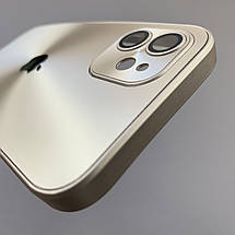 Чохол для Apple iPhone 12 градієнт чохол з лінзами на камері на телефон айфон 12 золотий m9j, фото 5