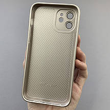 Чохол для Apple iPhone 12 градієнт чохол з лінзами на камері на телефон айфон 12 золотий m9j, фото 2