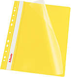 Швидкозшивач ESSELTE VIVIDA А4 , 10шт/уп., пластик жовтий (13584), фото 2