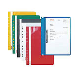 Швидкозшивач ESSELTE VIVIDA А4 , 10шт/уп., пластик зелений (13587), фото 3