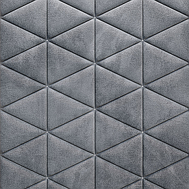 М'які стінові панелі для ліжка декоративні на стіну MeBelle Panel-G велюр