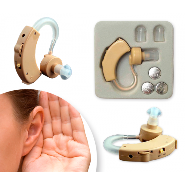 Слуховые аппараты cyber sonic усилитель звука для слабослышащих помощник слуховой аппарат усилитель звука - фото 1 - id-p2120011697