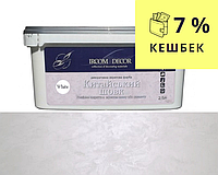 Штукатурка "отточенто" ІРКОМ КИТАЙСЬКИЙ ШОВК БІЛИЙ декоративна 2,5 л