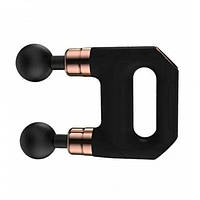 Масажер м'язовий Massage gun XL-768 двоголовий для розслаблення м'язів