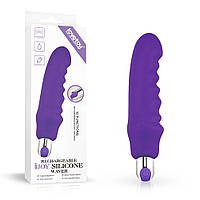 Вібратор - IJOY Rechargeable Silicone Waver Purple