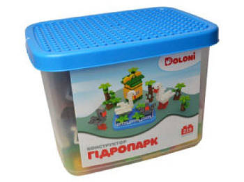 Конструктор "Гідропарк" 219 деталей 013888/34