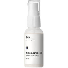 Сироватка для обличчя Sane Niacinamide 7% Anti-pollution Face Serum З ніацинамідом Проти токсинів 30 мл (4820266830472) - оригінал