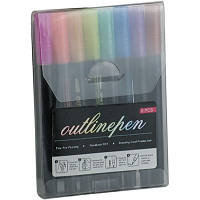 Набір контурних маркерів-фарба 8 кольорів металік 2-241