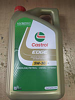 Синтетичне моторне масло CASTROL EDGE 5W-30 LongLife III 5л. 15A726 - виробництва Німеччини