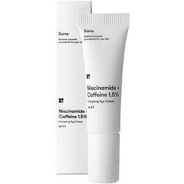 Крем для шкіри навколо очей Sane Niacinamide + Caffeine 1.5% Energizing Eye Cream Від темних кіл і набряків С