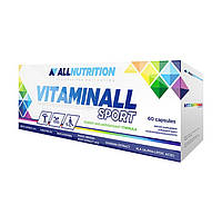 Комплекс мультивітамінів для спортсменів All Nutrition Vitaminall Sport 60 caps Вітаміни та Мінерали