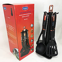 Набір кухонного приладдя Magio MG-1126, Кухонне приладдя з тефлоновим покриттям, Набір кухонний лопатка FU-50