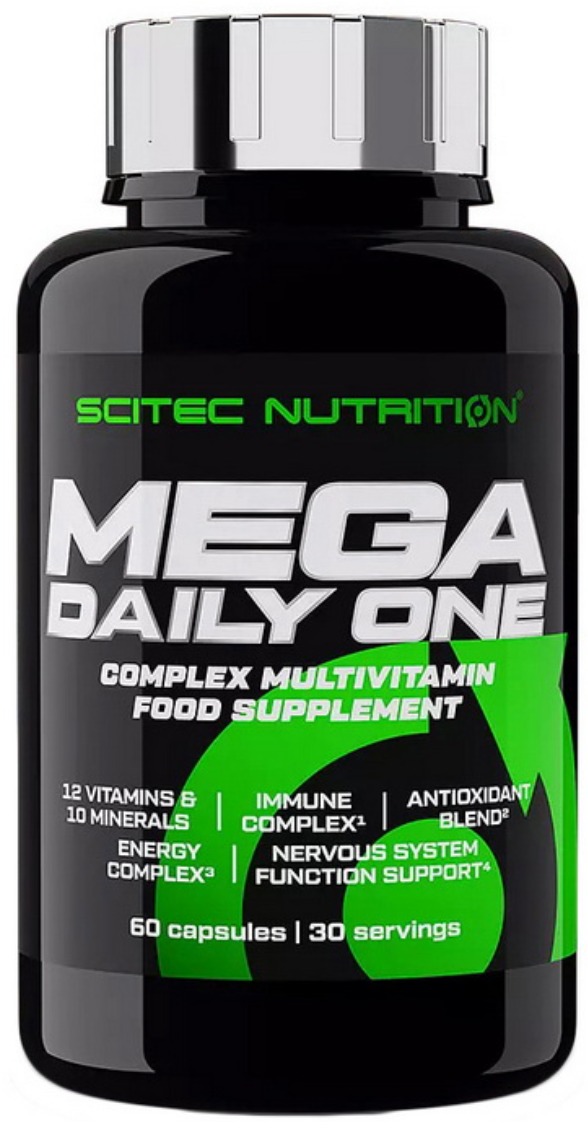 Вітаміни та мінерали Scitec Mega Daily One Plus 60 капсул