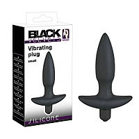 Анальна пробка - Black Velvet Vibrating Plug Small