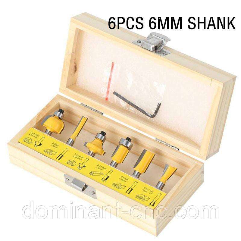 Набір фрез 6 штук