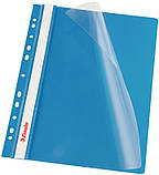 Швидкозшивач ESSELTE VIVIDA А4 , 10шт/уп., пластик синій (13586), фото 2