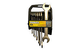 Набір ключів ріжкових Toolex 8шт (6-22мм)