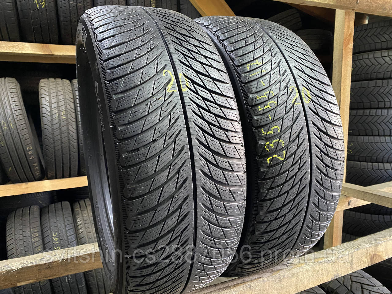 Шини Зима 235/55R17 Michelin Pilot Alpin5 2020/2021рік 2шт