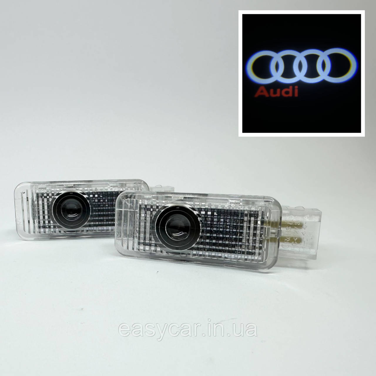 Логотип підсвітка дверей Ауді Lazer door logo light Audi, фото 1