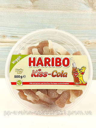 Желейні цукерки Haribo Kiss-Cola 500г Італія