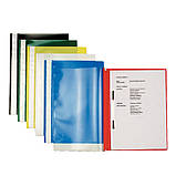 Швидкозшивач ESSELTE VIVIDA А4 , 25шт/уп., пластик червоний (15385), фото 3