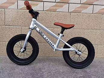 Ретро велобіг алюмінієва рама, сидіння шкіри від 2 років A123