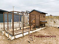 Утеплений Дерев'яний курятник від Thermowood Production. Відео