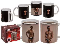 Чашка з термоефектом Stoneware Mug Stripper Boy