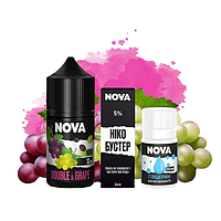 Самозаміс рідини Nova 30 ml для pod под систем, сольова жижа, заправка для електронки, солевая жидкость