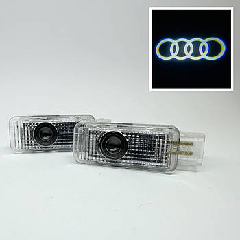Логотип підсвічування дверей Ауді Lazer door logo light Audi