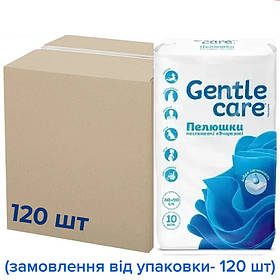 Гігієнічні пелюшки гиглес Gentle  60*90  120 шт.  (Giggles )