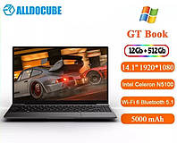 Ноутбук Alldocube GT ipc 14.1" N5100 2.8GHz 12/512gb игровой ультрабук компьютер ПК mac air pro mi book