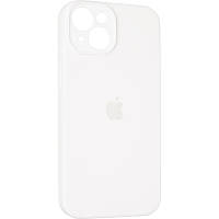 Чохол Fiji Silicone Case Full Camera для Apple iPhone 15 Plus бампер накладка із захистом камери White