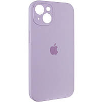 Чохол Fiji Silicone Case Full Camera для Apple iPhone 15 Plus бампер накладка із захистом камери Light Purple