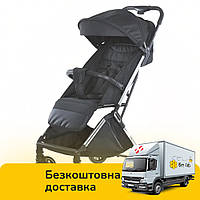 Прогулочная коляска детская El Camino LINK ME 1129 Black Striped Черная