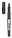 Маркер водостійкий, чорний, 0.5 мм BUROMAX (BM.8702-01), фото 2