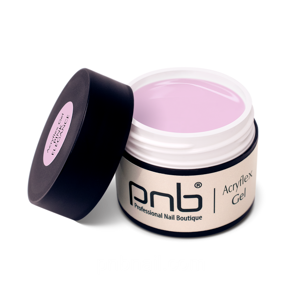 Acryflex Gel PNB , Pink Elegance – світло-нюдовий полігель  / 5мл, 15мл, 50мл