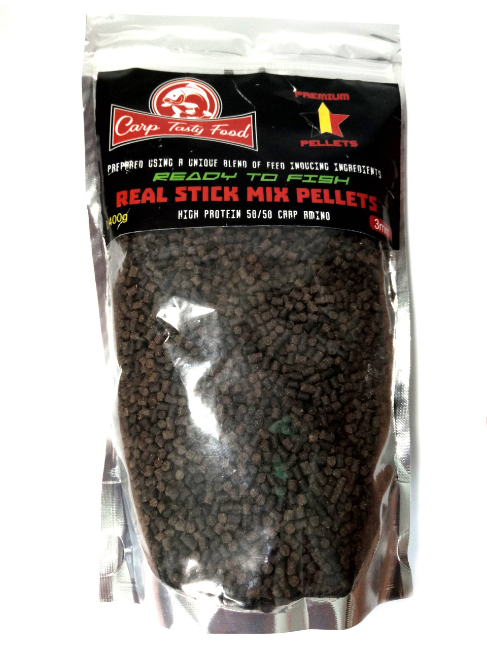 Пеллетс для стик микса Carp Tasty Food 3 mm 400 g - фото 4 - id-p2120045862