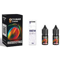 Самозаміс рідини Octobar 10 ml для pod под систем, сольова жижа, заправка для електронки, солевая жидкость