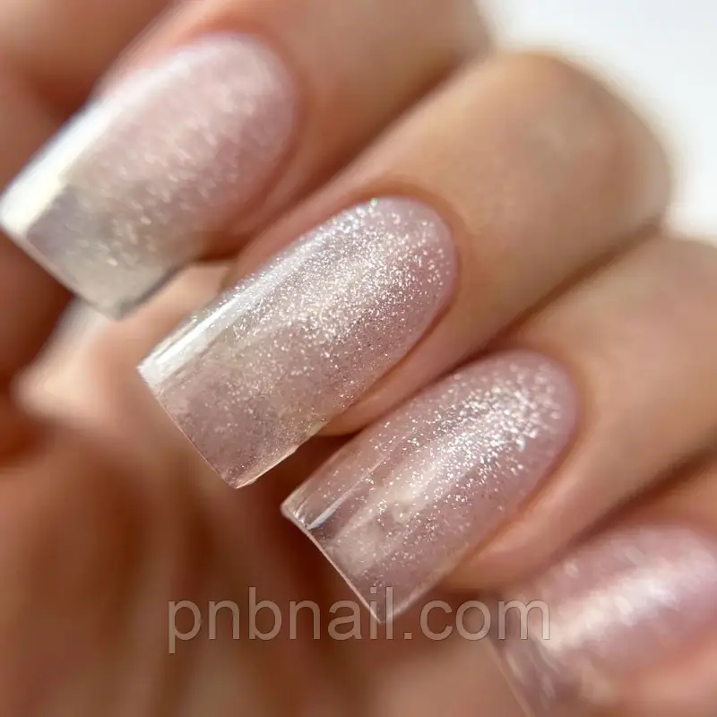 Acryflex Gel PNB , Silver Gleam – сріблястий полігель  / 15 мл, 50 мл /